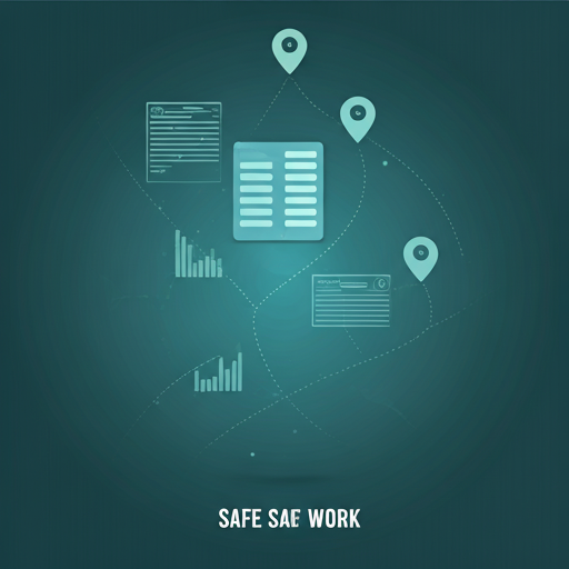 Modern clinic location map